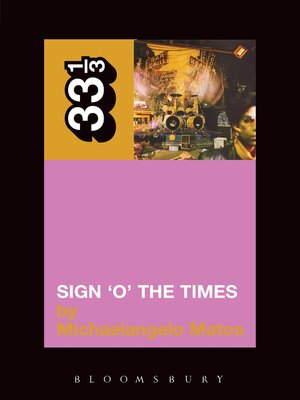 cover image of Prince's Sign 'O' the Times